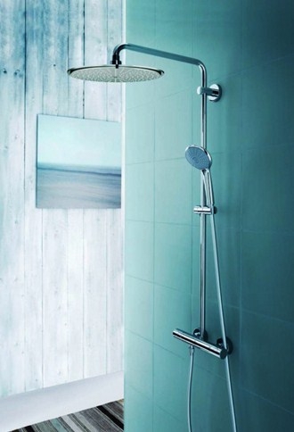 Grohe Euphoria XXL System 310 zuhanyrendszer termosztátos csapteleppel fényes nikkel 26075BE0