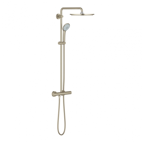 Grohe Euphoria XXL System 310 zuhanyrendszer termosztátos csapteleppel matt nikkel 26075EN0