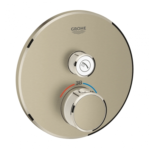 GROHE Grohtherm SmartControl termosztátos színkészlet, matt nikkel 29118EN0