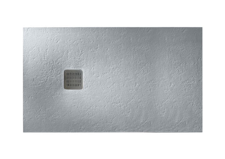 Roca Terran extra vékony STONEX zuhanytálca 100x70 cm cement AP1013E82BC01300