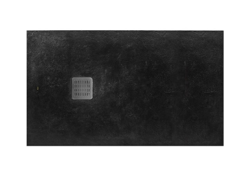 Roca Terran extra vékony STONEX zuhanytálca 100x70 cm fekete AP1013E82BC01400