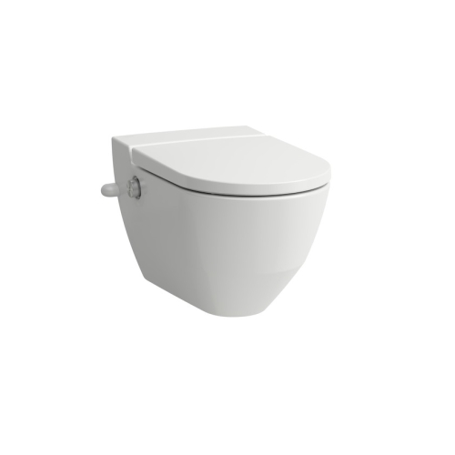 Laufen CLEANET NAVIA rimless bidés wc oldalsó nyílással a vízellátáshoz H8206014007171