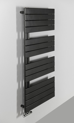 AQUALINE MILI fürdőszobai radiátor, 600x1222mm, 632W, antracit DC625T