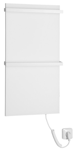 Sapho ELMIS elektromos radiátor, 400x800mm, 100W, matt fehér EB400