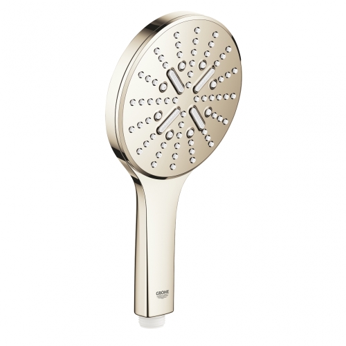 Grohe Rainshower SmartActive 130 Kézizuhany, 3 féle vízsugárral, fényes nikkel 26574BE0