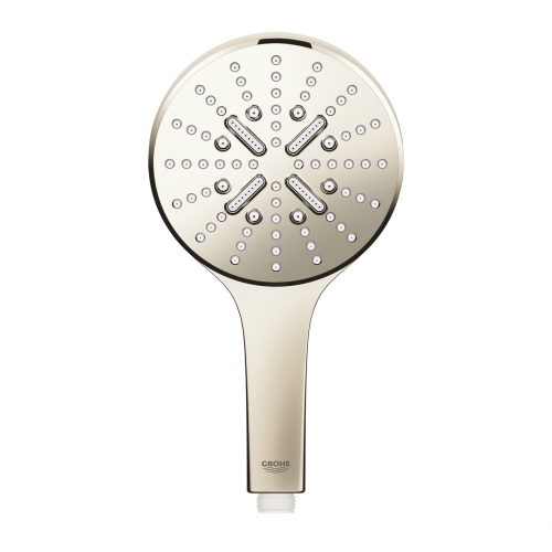 Grohe Rainshower SmartActive 130 Kézizuhany, 3 féle vízsugárral, fényes nikkel 26574BE0