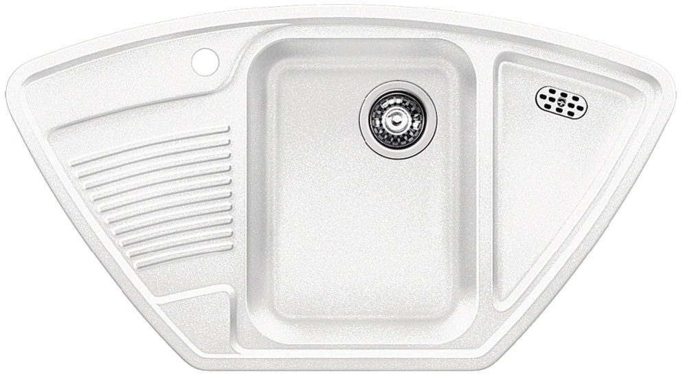 BLANCO CLASSIC 9 E Silgranit mosogató, fehér 521340