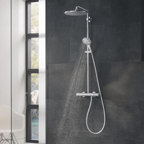 Grohe Rainshower SmartActive 310 Termosztátos zuhanyrendszer 9,5 liter 26648000