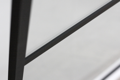 Roltechnik Walk In Line Philly Loft Horizon 900 zuhanyfal (black elox, transparent, PLH09020NPE)