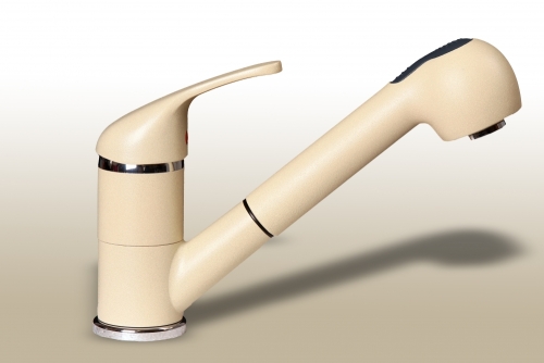 Evido Avia-S gránit mosogató csaptelep, bézs 105562