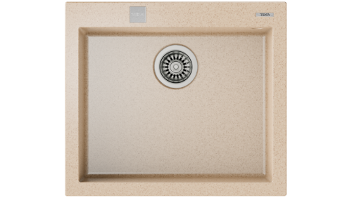 Teka Forsquare 50.40 TG gránit mosogatótálca, Avena Beige 115230007
