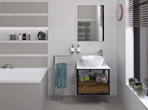 Sapho SKARA 59,5 Rockstone pult, matt fehér CG022-0101