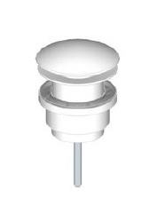 Riho Klikk-klakk leeresztő, fehér (F93008) 205206