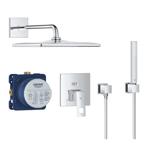 Grohe Eurocube zuhanyrendszer Rainshower Mono 310 Cube fejzuhannyal 25238000