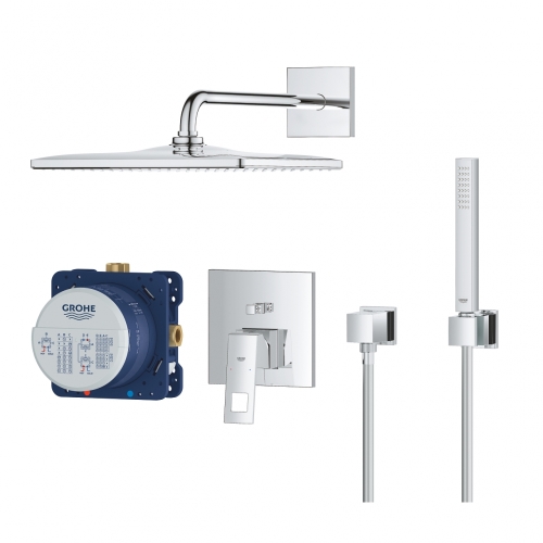 Grohe Eurocube zuhanyrendszer Rainshower Mono 310 Cube fejzuhannyal 25238000