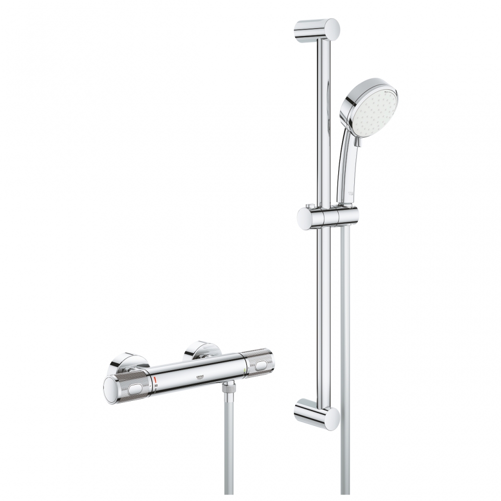 Grohe Grohtherm 1000 Performance termosztátos zuhanycsaptelep zuhanygarnitúrával 34783000