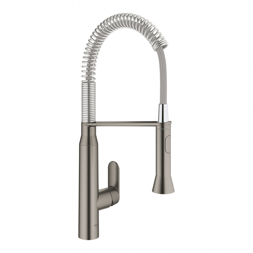 Grohe K7 Egykaros mosogatócsap, matt hard grafit 31379AL0
