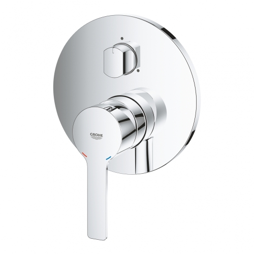 Grohe Lineare Egykaros keverő, 3-utas vátóval, króm 24095001