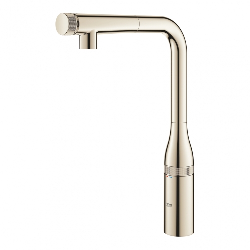 Grohe Essence SmartControl Mosogató csaptelep SmartControl vezérléssel, fényes nikkel 31615BE0