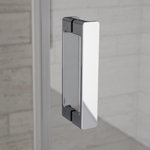 Roltechnik Limaya Line LYP2/900 kétszárnyú nyitható zuhanyajtó két fal közé (brillant, transparent, 1135008222)