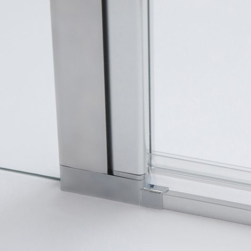 Roltechnik Limaya Line LYE4/800 egyszárnyas zuhanyajtó fix résszel (brillant, transparent, 1135008253)