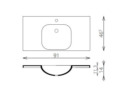 Tboss Fano 90 fürdőszobabútor alsó szekrény mosdóval (több színben)