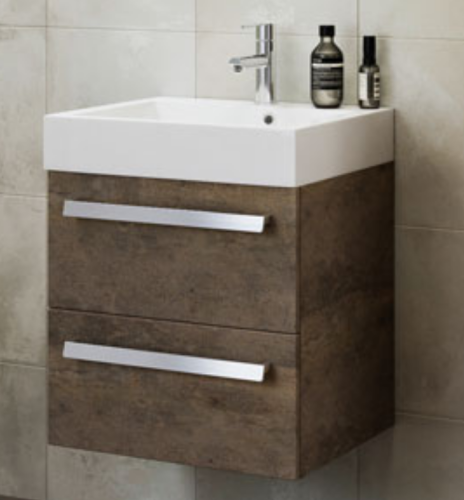 Tboss Leon 50 fürdőszobabútor alsó szekrény mosdóval (több színben)