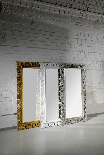 Sapho SCULE 80x150 cm tükör fa kerettel, ezüst IN334