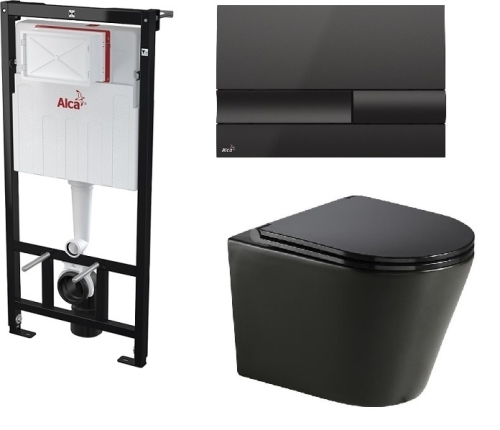 Alcaplast falsík alatti wc tartály komplett szett SZP-ALC5 (AM101/1120, M1738, Wellis-WF00070, Wellis-WF00071)