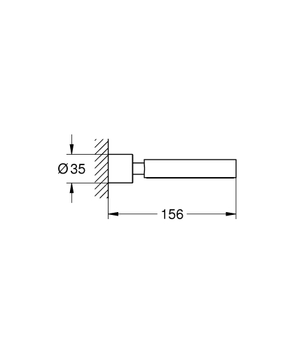 Grohe Atrio tartókonzol warm sunset 40305DA3