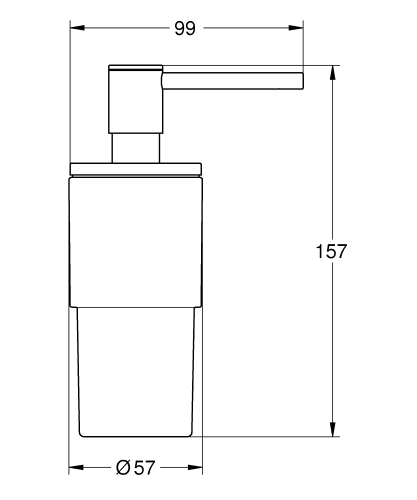 Grohe Atrio szappanadagoló warm sunset 40306DA3
