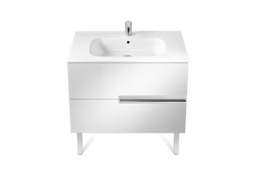 Roca Victoria-N Unik alsószekrény mosdóval 100 cm magasfényű fehér A855831806