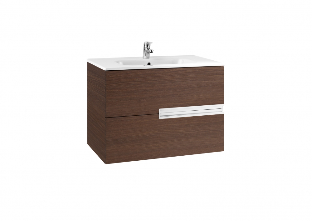 Roca Victoria-N 80 cm fürdőszoba bútor mosdóval, wenge A855832154