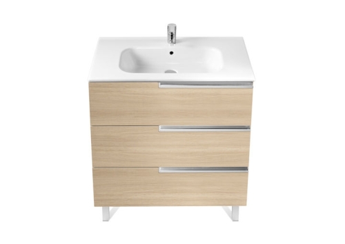 Roca Victoria-N Unik Family alsószekrény mosdóval 100 cm tölgy A855836155