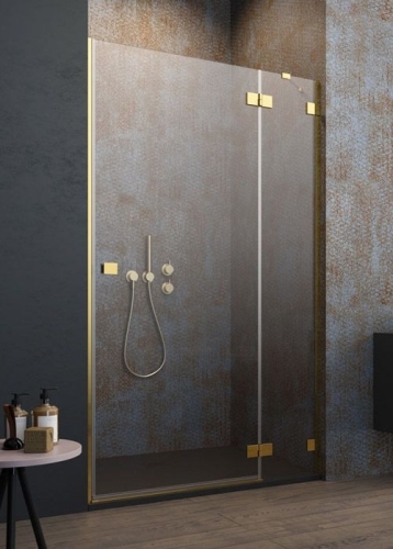 Radaway Essenza Pro Gold DWJ 90 J zuhanyajtó, arany színű zsanér 10099090-09-01R