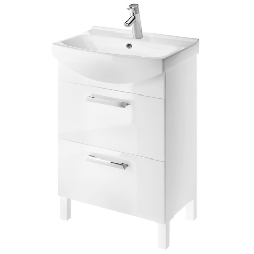 Cersanit Melar szekrény Cersania 60 mosdóhoz, fehér S614-003