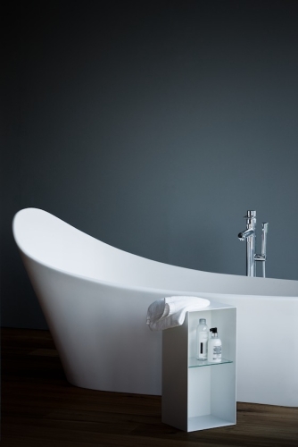 Laufen Palomba 180x90 cm-es szabadonálló kád szenzor vezérelt levegő masszázs és LED világítás H2458020006251