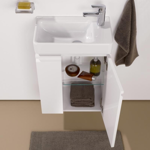 Laufen Pro S kézmosó alsószekrénnyel fényes fehér H8629644751041