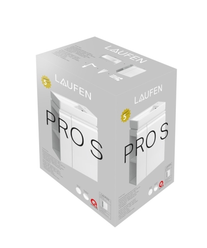 Laufen Pro S kézmosó alsószekrénnyel fényes fehér H8629644751041