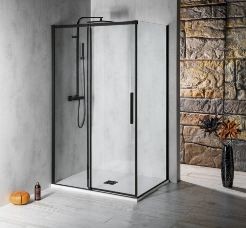 POLYSAN ALTIS LINE BLACK oldalfal, 900mm, fekete AL6012B