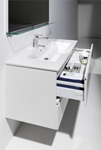Laufen Pro S mosdó alsószekrénnyel 120x50 cm, grafit H8619674801041