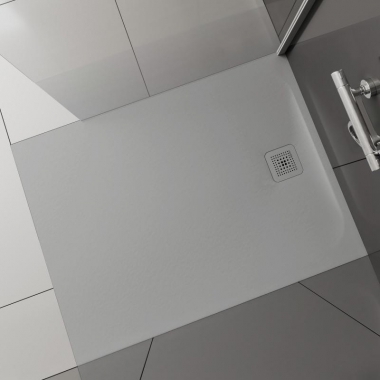 Laufen Pro 110x80 cm Marbond zuhanytálca, világos szürke H2129540770001
