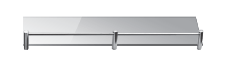 Roltechnik üveg polc, 50 cm, matt üveggel 0655-99