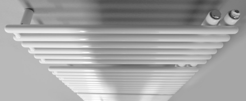 Aqualine TUBINI fürdőszobai radiátor, 596x1454mm, fehér DC320T