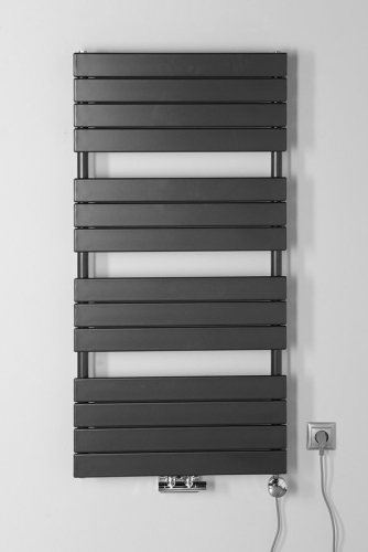Aqualine BONDI fürdőszobai radiátor, 600x1222mm, antracit DC425T