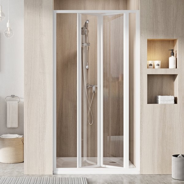 Ravak Supernova zuhanyajtó SDZ3-90 fehér+Transparent üveg 02V701O2Z1