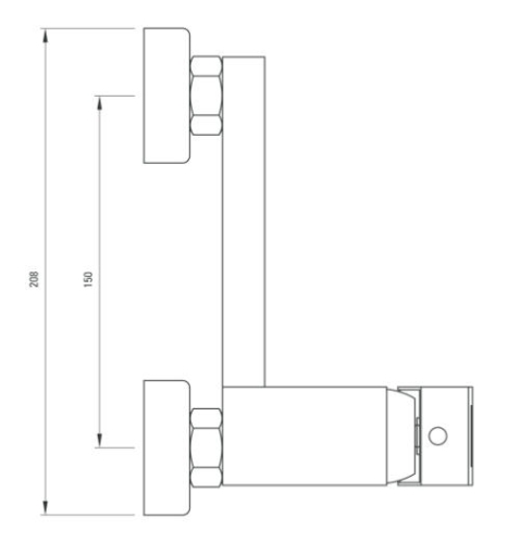 Deante Anemon Bis zuhany csaptelep BCZ 040M