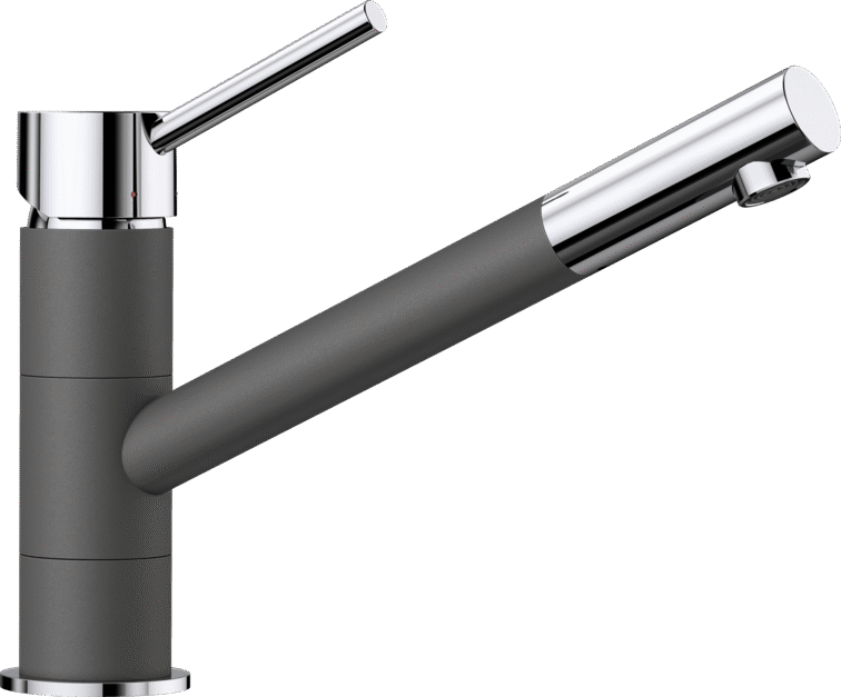 BLANCO KANO SILGRANIT mosogató csaptelep, palaszürke/króm 525034