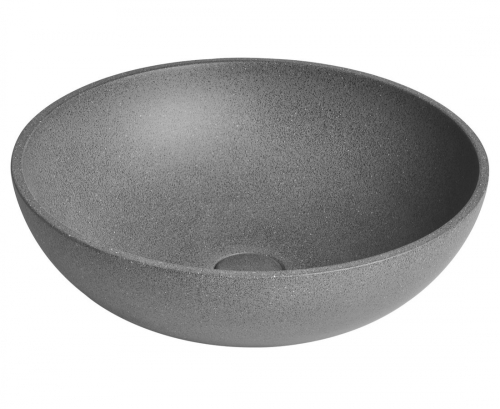 Sapho TURF beton mosdó, átm:44cm, szürke gránit AR436