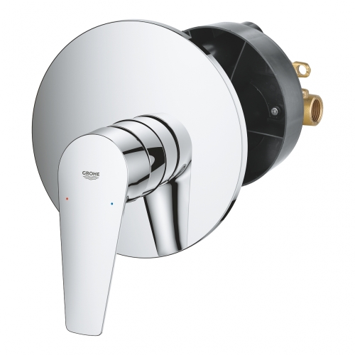 Grohe BauEdge egykaros falsík alatti zuhanycsaptelep beépítő testtel 29078001